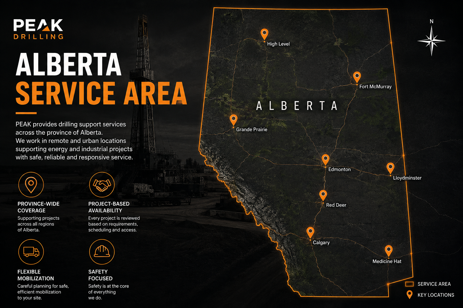 Alberta Service Area